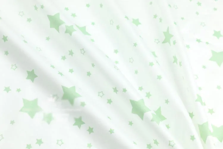 Хлопковая ткань для шитья своими руками, для детской кроватки, постельные принадлежности, декор для одежды tecido tissus, материал: олень, принт со звездами, 50x50 см/50x160 см