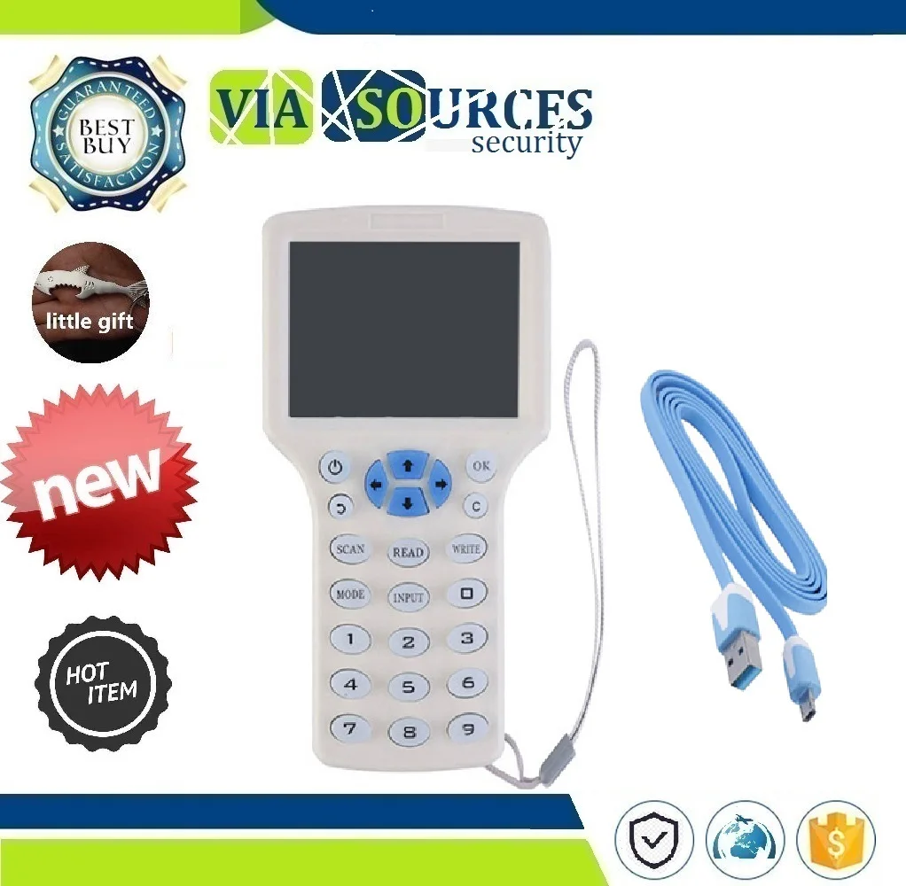 

Copier Encrypted Writer Programmer USB With Key Card Access Control Reader Duplicator IC ID Multi-functional Card