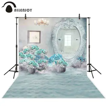

Allenjoy photography background magic room flower wedding vintage backdrop photocall photo studio shoot prop custom printed