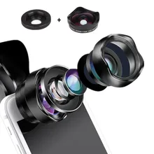 2 in 1 Optic Mobile Phone Lens No Distortion Professional 4K HD Super Wide Angle + 15X Macro Lens for iPhone Android Smartphones цена 2 in 1 Optic Mobile Phone Lens No Distortion Professional 4K HD Super Wide Angle + 15X Macro Lens for iPhone Android Smartphones цены онлайн