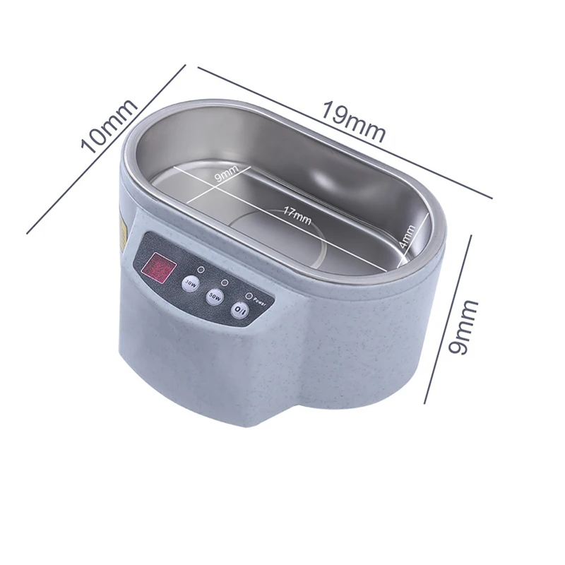 

Mini Ultrasonic Cleaner Jewelry Glasses Circuit Board Cleaning Machine Intelligent Control Ultrasonic Cleaner Bath