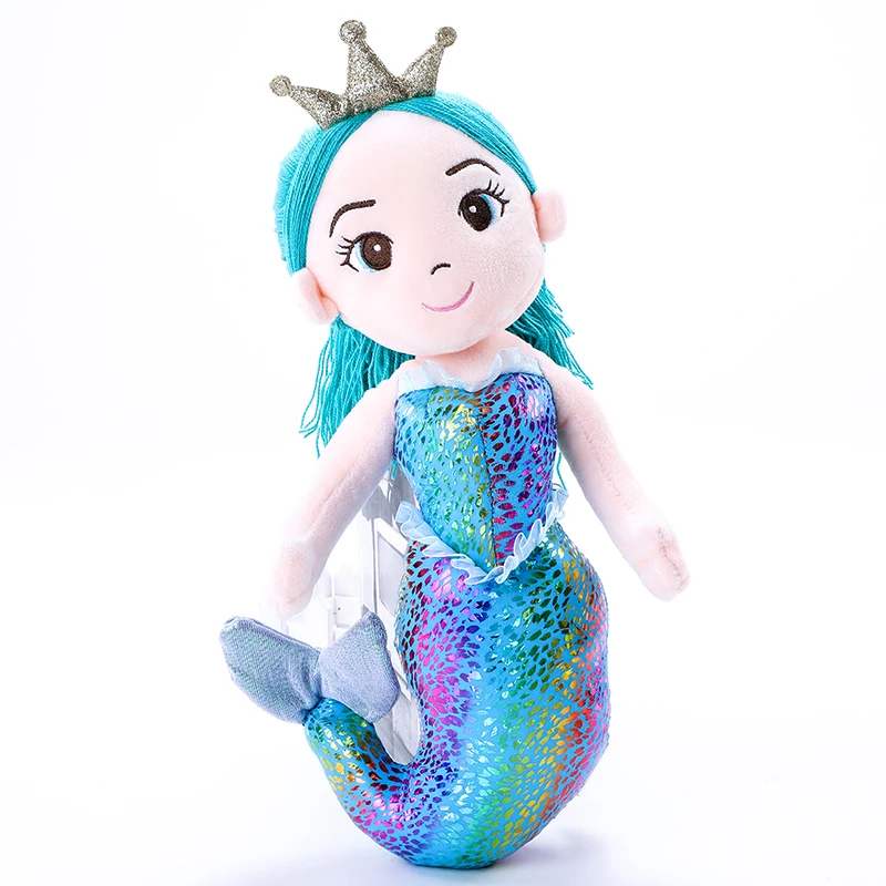 Новая Фея Русалка Кукла Плюшевая Игрушка креативная милая девочка кукла принцесса-Русалка детский подарок на день рождения
