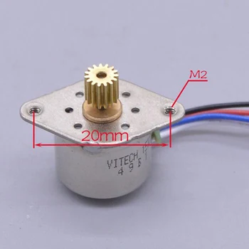 

New 1pc Japan shaft dia 15mm Micro stepper motor 2 phase 4 wire stepper motor 18 degrees 14.7 Euro