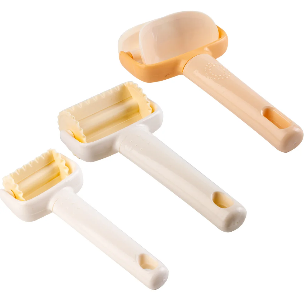 

New Arrivals 3Pcs/Set Rolling Angel Biscuit Cookies Cutter Mold Maker Cake DIY Decorating Gun Set