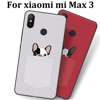 

2pcs For xiaomi mi Max 3 Case Back Cover miMax 3 tpu Protective Phone Shell soft Cases For xiaomi mi Max3 case cover Coque 6.9"