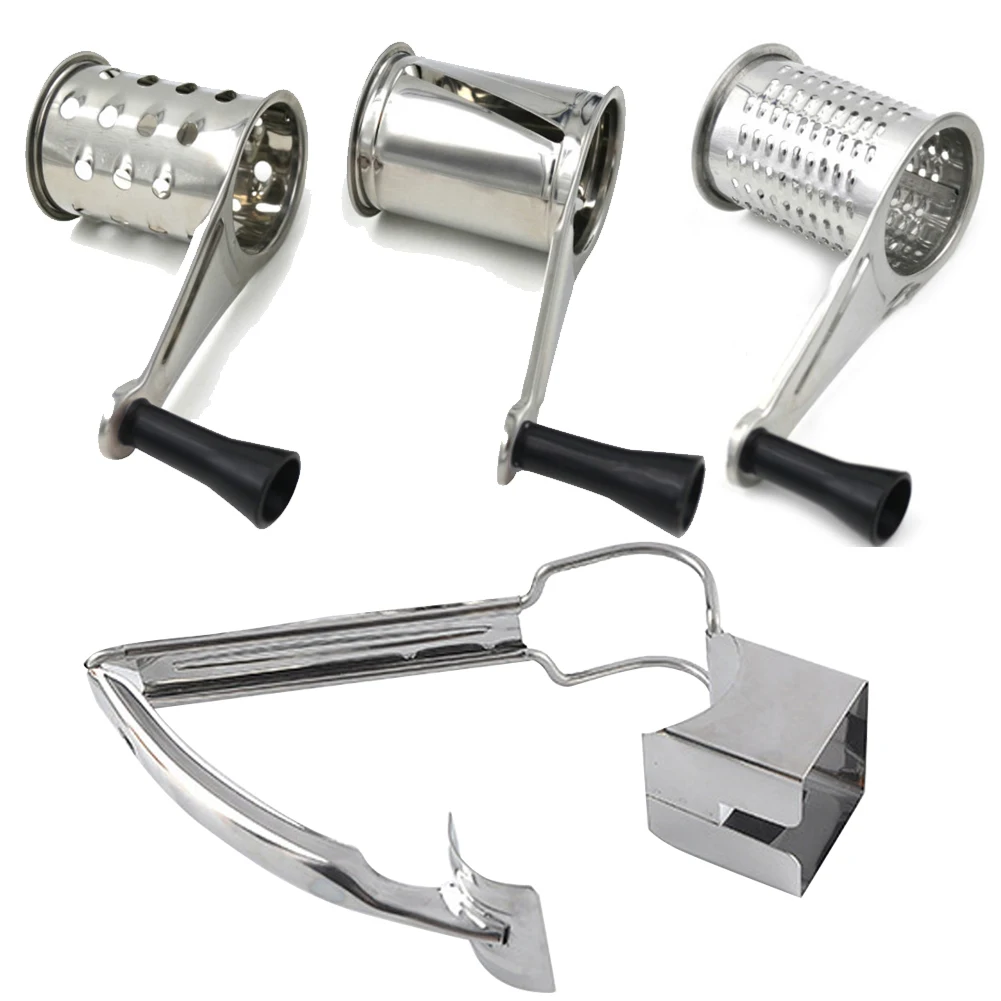 

Cheese Grinder Slicer Vegetable Cutter with Stainless Steel Blade Manual Potato Peeler Carrot Cheese Grater Dicer Kitchen Tool