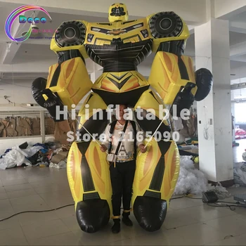 

New design inflatable robot costume,moving inflatable for advertising