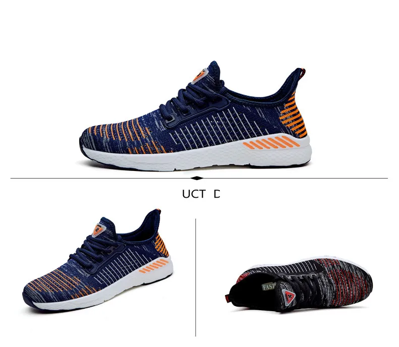 New Air Mesh Running Shoes For Men Sneakers Outdoor Breathable Comfortable Athletic Flat Shoes Women Sports Shoes (6)