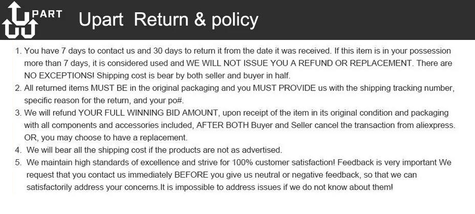 return and goods