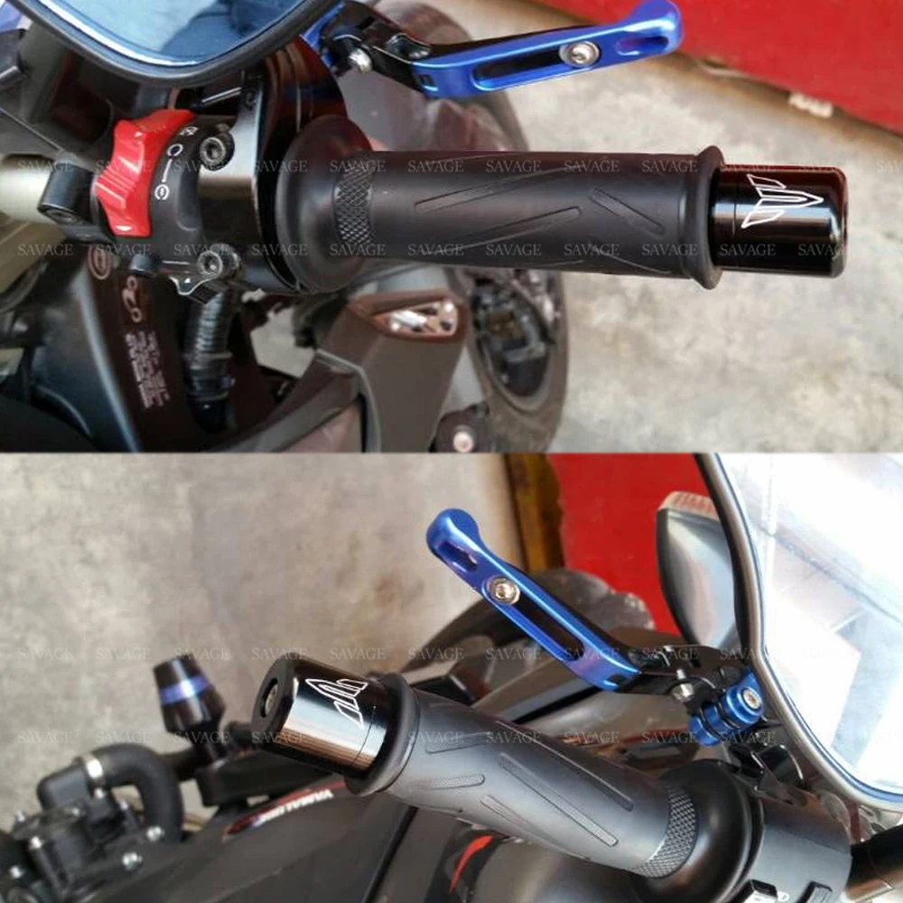 MT07 Handlebar Grips Bar Ends Cap Cover Slider
