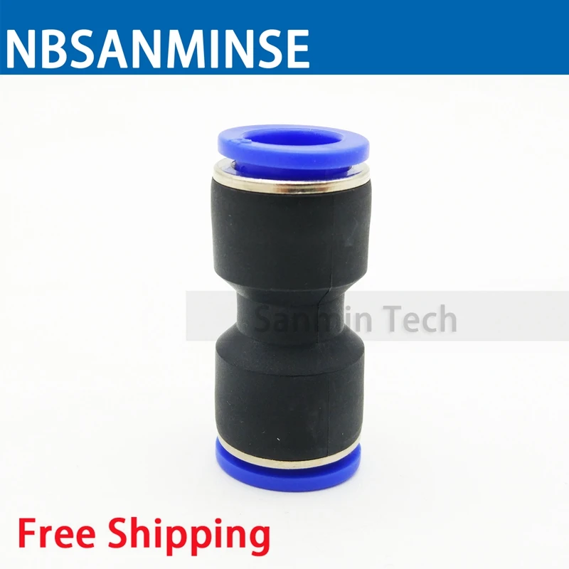 PUC 12 Type Coupling Pneumatic Fitting Air Plastic Tube Fitting
