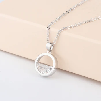 

Boho Vintage 925 Sterling Silver Round Necklaces Pendants For Women Statement Necklaces Girls Gifts Christmas Jewelry Colar