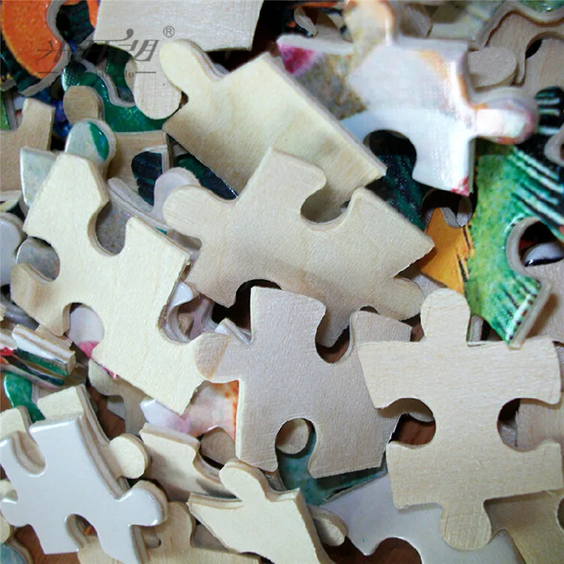 Quebra-cabeças de Madeira Peças a Mistura de Amor Decoração da Sua Michelangelo Coração Arte Brinquedo Educacional Pintura Decorativa Presente Faça Você Mesmo Casa 500 4 High Quality jigsaw puzzle 500 pieces
