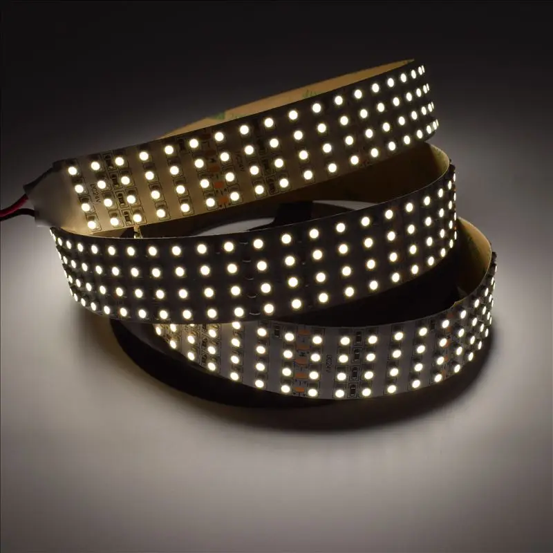 Высокое качество DC12V/24 V 30 светодиодный/м, 5 м/рулон осветительная панель для телевещания с высоким CRI> 90 гибкий светодиодный полосы света