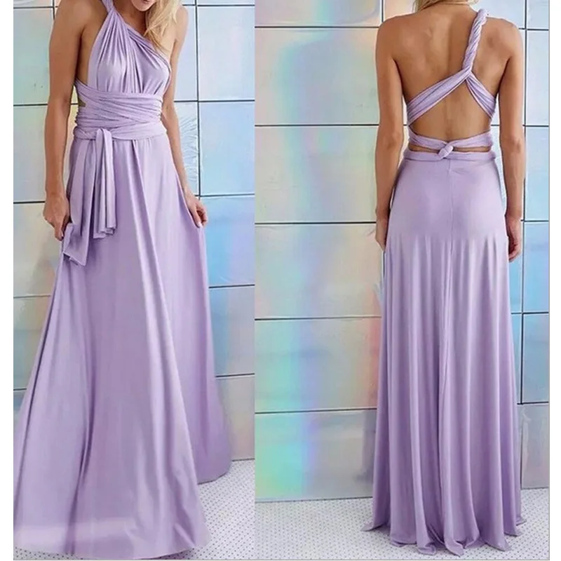 

Sexy Women Bandage Maxi Dress Red Beach Long Dress Multiway Bridesmaids Convertible Wrap Party Dresses Robe Longue Femme