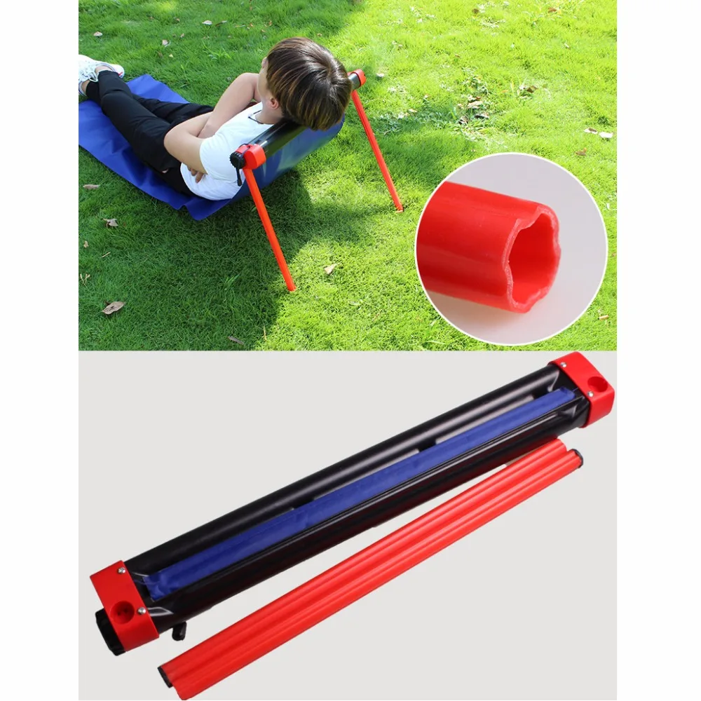 

Freely Portable Rolled Type Garden Blanket Chair Hand Hold Mini Lounge Chair Reclining Picnic Blanket Couch Deck Chair 147x45cm