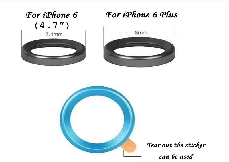 for iphone 6 plus camera lens protector
