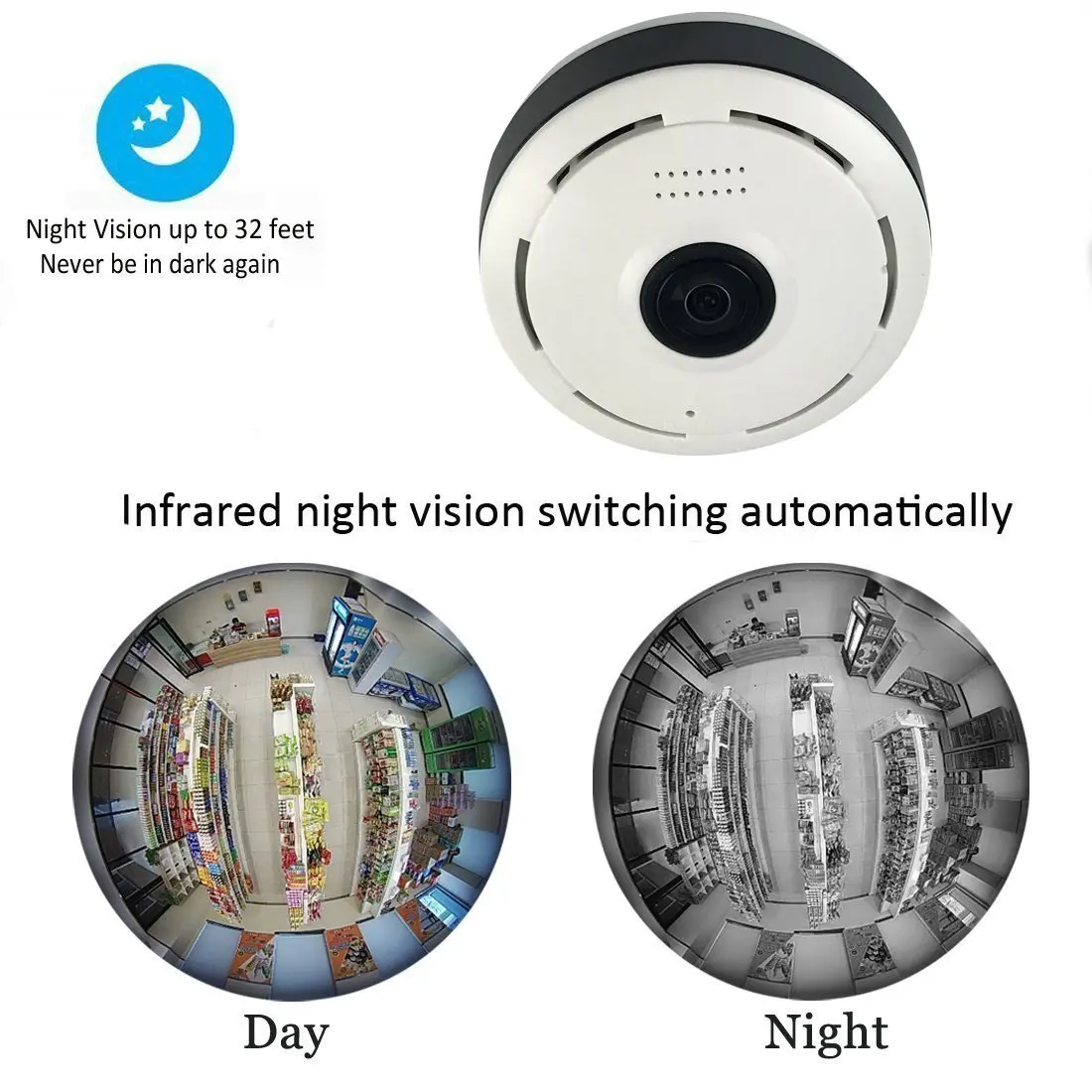 IP камера видеонаблюдения 960 МП 360 P 2 канала|ip camera|network camera960p ip camera |