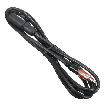 

Male to Female Cable Antenna Car Cord Black Universal 180cm High Quality