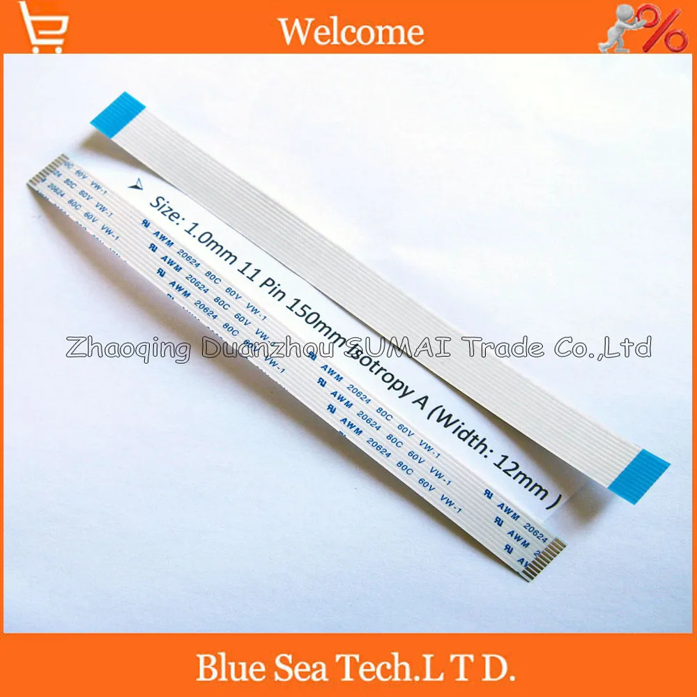 11Pin FFC FPC Гибкий плоский кабель 1 0 мм Шаг 11 pin 150 Isotropy A Cable AWM 20624 80C 60V VW-1 | Обустройство