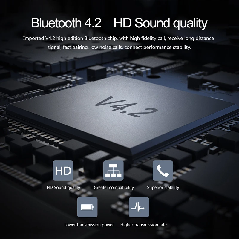 Беспроводные Bluetooth Наушники AWEI T11 с микрофоном Спортивная гарнитура шейным