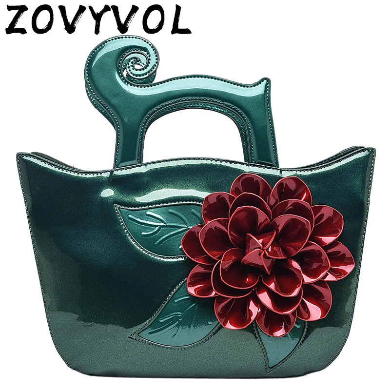 

ZOVYVOL Women Bag Luxury Brand Designer Casual Women Patent Leather Handbags Fashion Women's Shoulder Messenger Bags For Women