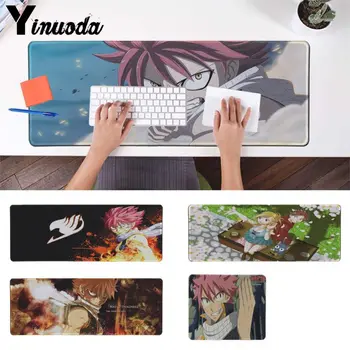 

Yinuoda Fairy Tail Earth Land Natsu Dragneel Rubber Mouse Mat Pad Computer Gaming Mouse Pad Gamer Play Mats Version Mousepad