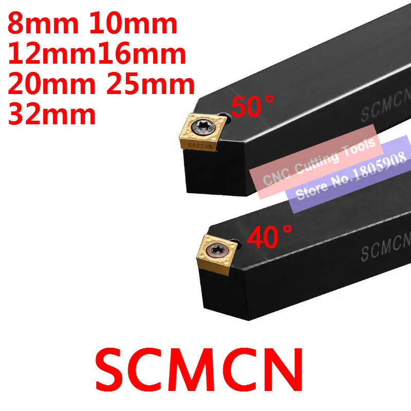 

SCMCN0808H06 SCMCN1010H06 SCMCN1212H09 SCMCN1616H09 SCMCN2020K09 SCMCN2020K12 SCMCN2525M09 SCMCN2525M12 -80/100 Lathe Tools