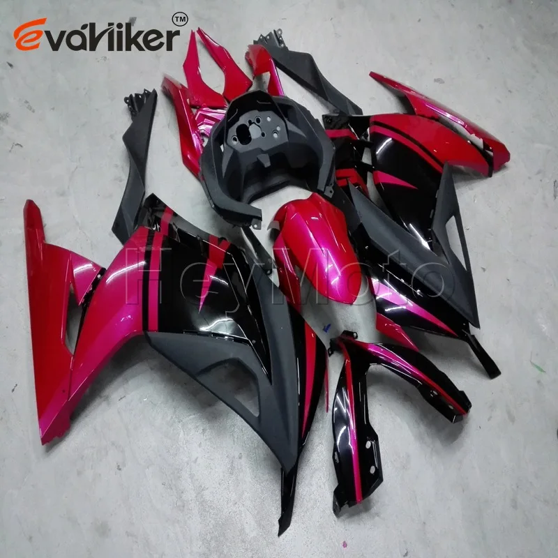 Заказной ABS обтекатель для 13 14 ZX300R EX300 2013- мотоцикл пластиковый комплект заказ+ розовый литьевой формы