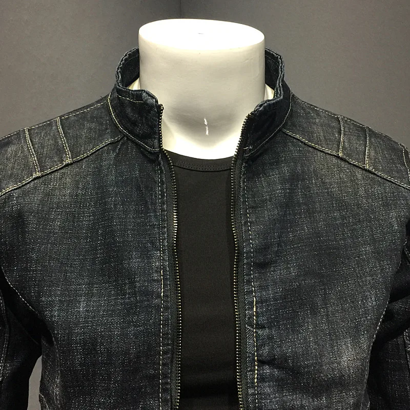 motorbike denim jacket