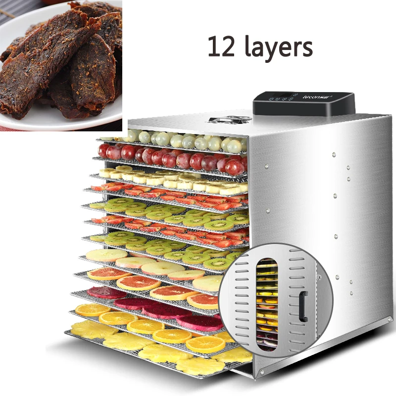 

22%,30 Layer Commercial Professional Fruit Food Dryer Stainless Steel Fruit Vegetable Pet Meat Air Dryer Electric Dehydrator