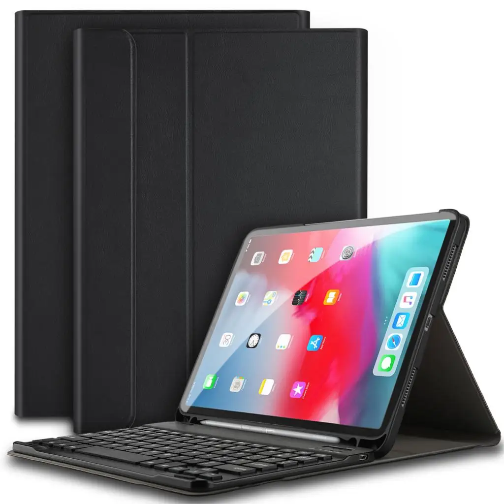 Чехол для i Pad Pro 11 дюйма (2018) случай 2-в-1 Магнитная Bluetooth клавиатура кожаный чехол