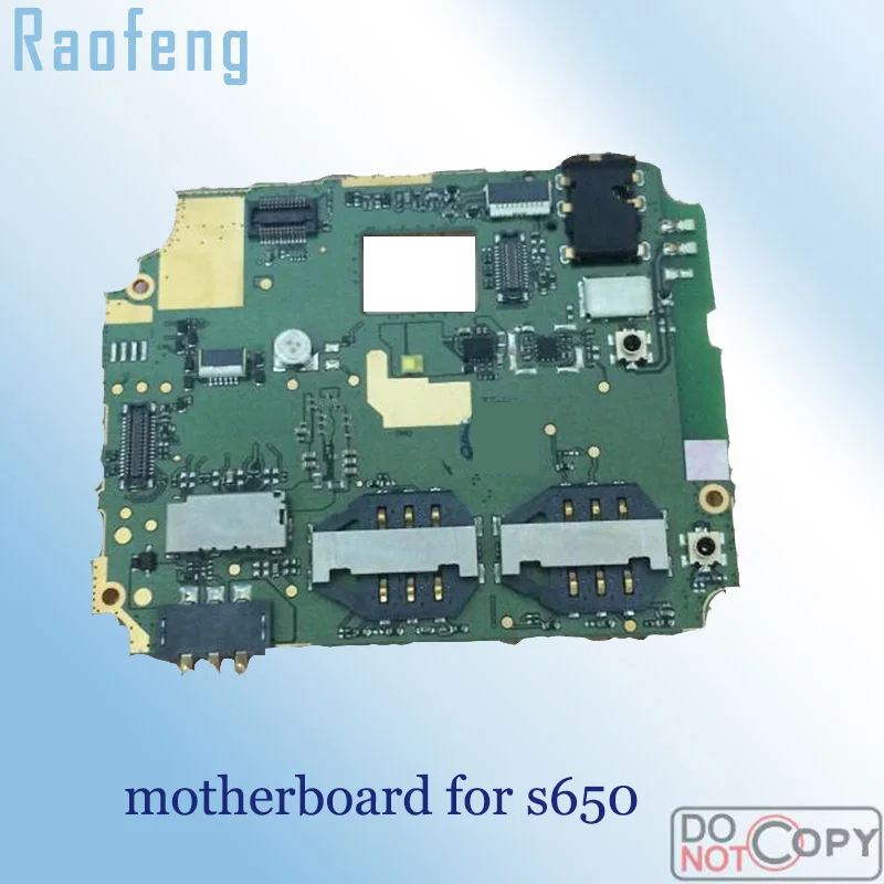 

Raofeng High quality motherboard For lenovo s650 Unlocked disassembled Mainboard test one by one well worked before ship
