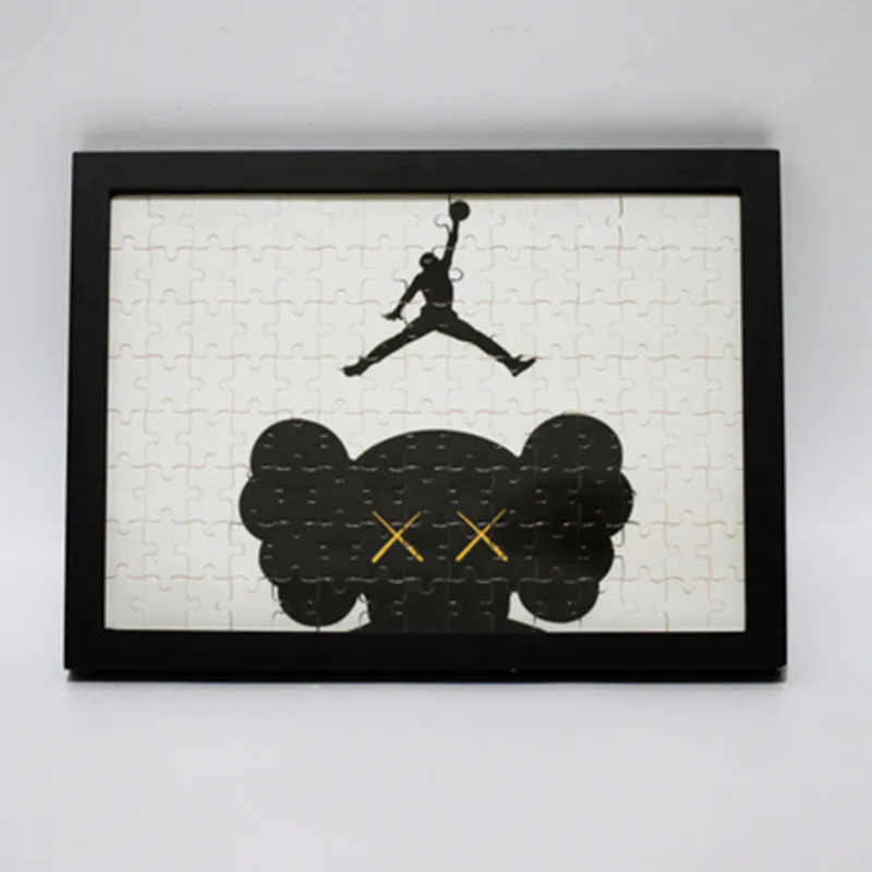 

KAWS Sesame Street Jigsaw Puzzle Wood Modern Decor Anatomy OriginalFake BFF Street Art Accessories Collection Morden Gift M247