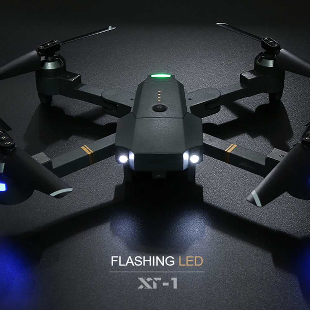 Attop XT-1 WIFI 2.4G 6-axis Gyro FPV Drone 0.3MP Camera Drone 3D Flip Altitude Hold Foldable Dron RC Helicopter Quadcopter (30)