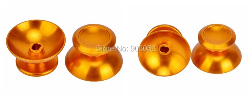 

Aluminum Alloy Metallic Metal Analog Thumbstick for Sony PS4 Joystick Caps for PS4 Controller Game Accessories
