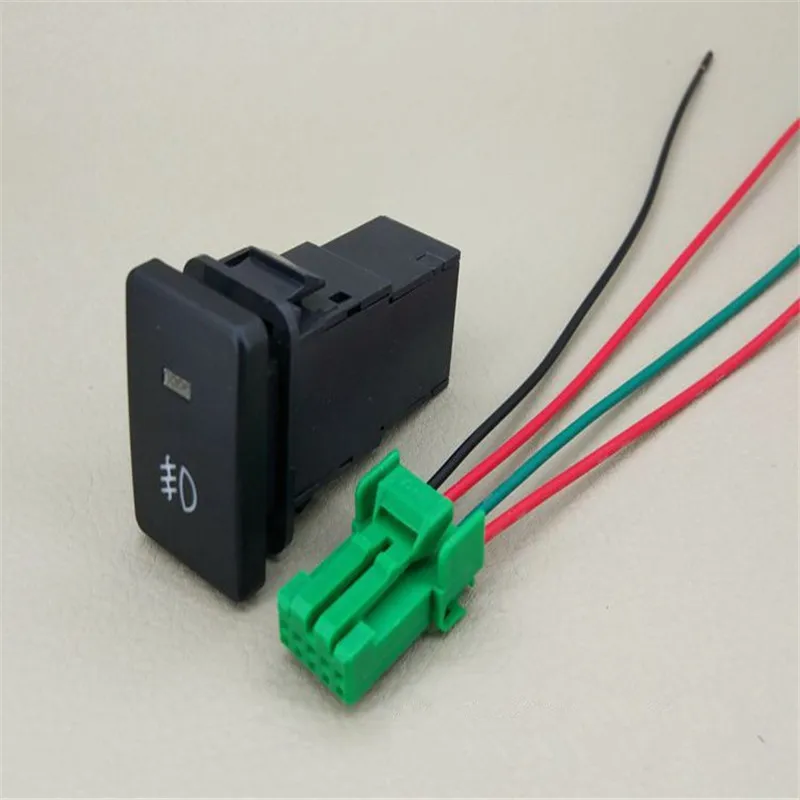 

JINGHANG For Lexus LX570 / CT200h / RC350 / GX400 / ES200 Rear view mirror folding switches & Front fog lights switch button