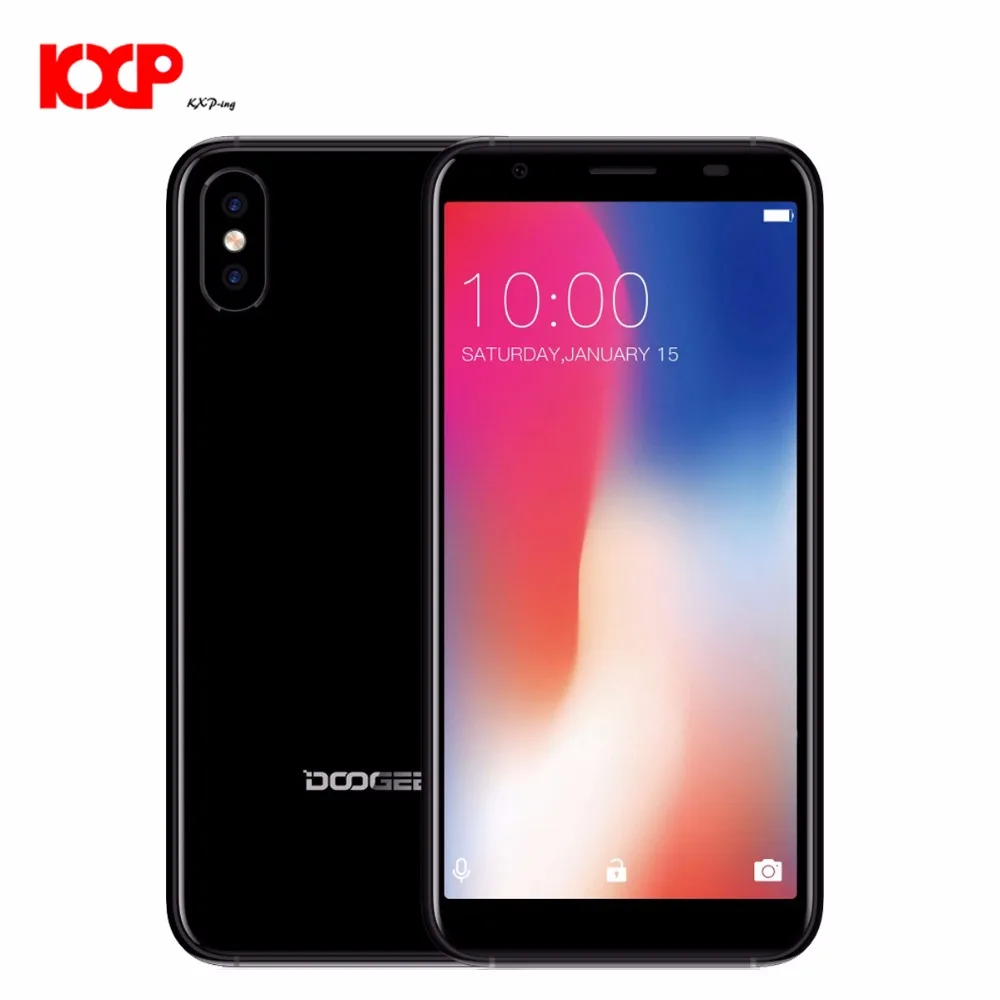 Оригинальный DOOGEE X55 3g мобильных телефонов 4 ядра 1 Гб + 16 ГБ Android 7 смартфон Двойная