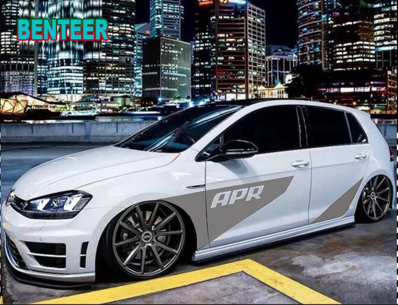 Стикер кузова автомобиля для Volkswagen VW Golf 6 7 GTI CC POLO Sagitar Bora Passat Touran 2 шт.|Наклейки на