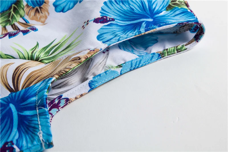 Kostlish 2017 New Summer Dress Women Floral Print Audrey Hepburn 50s 60s A-Line Vintage Dress Sleeveless Party Dresses Plus Size (70)