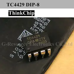 Бесплатная Доставка 10 шт./лот TC4429 DIP-8 MOSFET драйвер, низкий борт, 4,5 V-18 V питания, 0.25A и 2,1 Ом выход