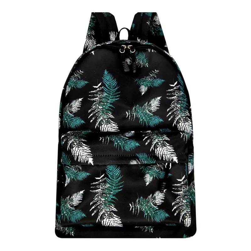 Модный водостойкий нейлоновый женский рюкзак с цветочным принтом, Женский школьный рюкзак для девочек, повседневный рюкзак для колледжа, рюкзак для ноутбука