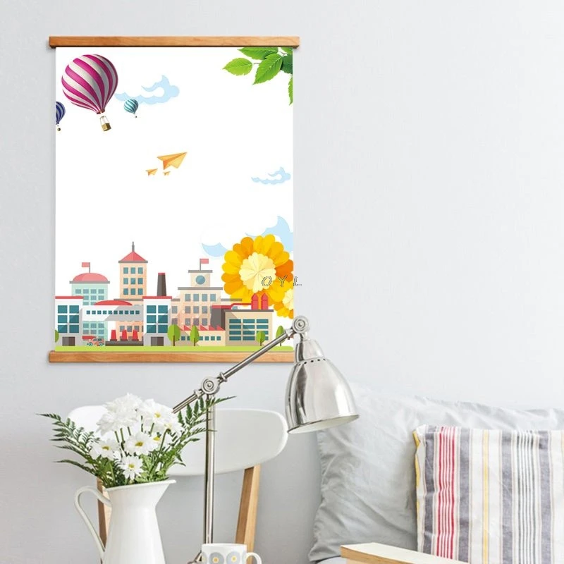 А4 Магнитные деревянные рамки для картин DIY минималистичный фото плакат живопись вешалка настенная художественная Декор для дома