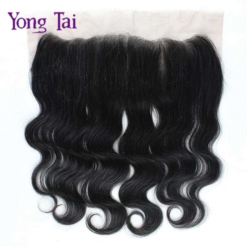 

Ear to Ear 13x4 Peruvian Body Wave Hair Human Hair Peruvian Virgin Hair Full Frontal Lace Body Wave Natural Color Density 120%