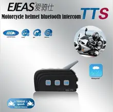 EJEAS 2017 Casco Ejeas TTS Dual BT Intercom Motorcycle Interphone Headset 300hrs Standby Fast Pairing For Ktm Helmet