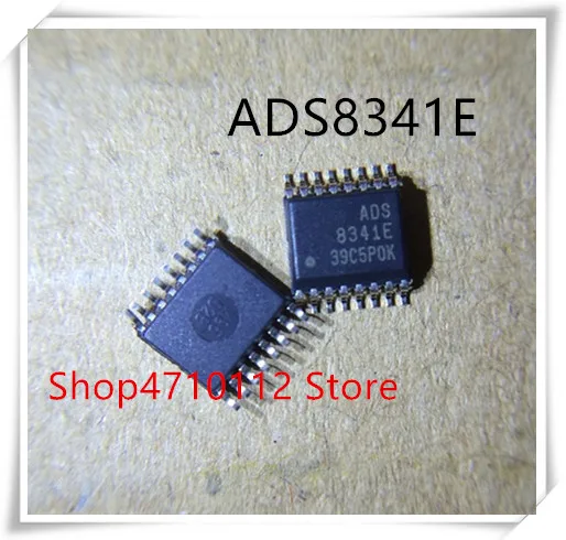 NEW 5PCS LOT ADS8341E ADS8341 SSOP 16 8341E IC