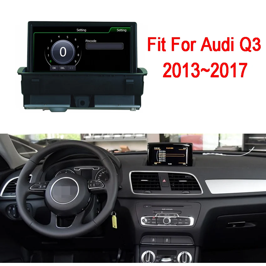 Sale Liislee 8" Android for Audi Q3 2013~2017 touch screen GPS Navigation radio stereo dash multimedia player 2 Sale Liislee 8" Android for Audi Q3 2013~2017 touch screen GPS Navigation radio stereo dash multimedia player 2