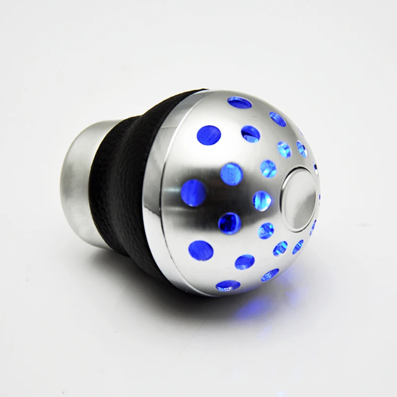 

Blue/Red Light Auto Shifter Gear Lever Knob Universal LED Light Gear Shift Knob