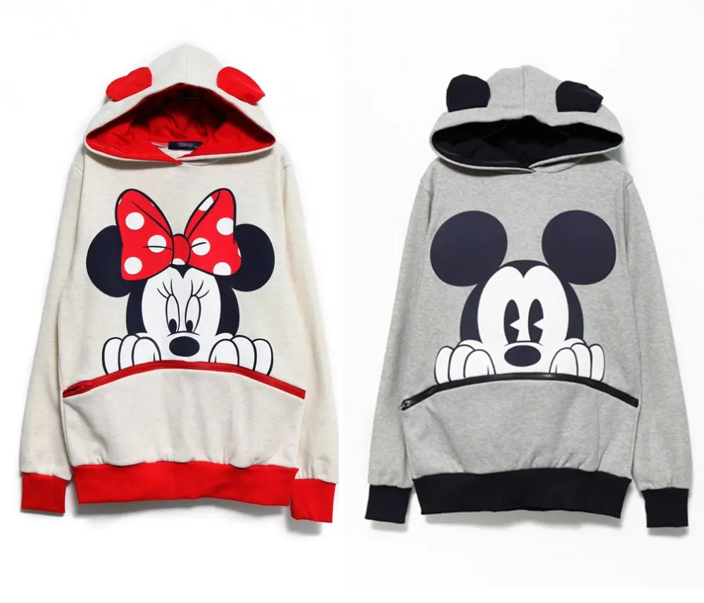 mickey minnie hoodies