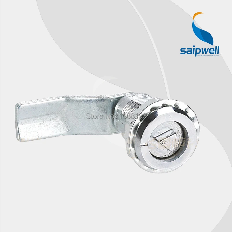 

IP54 Waterproof 4# Zinc Alloy Cylinder Lock / 180 Degrees Rotation Tighten Design Shining Metal Cabinet Lock (SP-MS711-2-1)